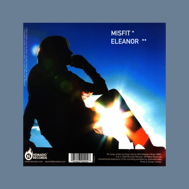 Misfit b/w Eleanor - 2004 USA pressed 2-track 7" Single