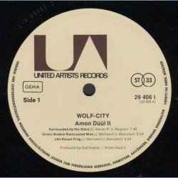 Wolf City - Original 1972 German United Artists label 7-track LP