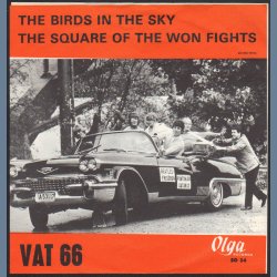 The Birds In The Sky b/w The Quare Of The Won Fights - 1966 Swedish pressed 2-track 7" Single