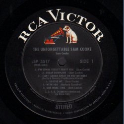 The Unforgettable Sam Cooke - Original 1965 US 13-track Vinyl LP