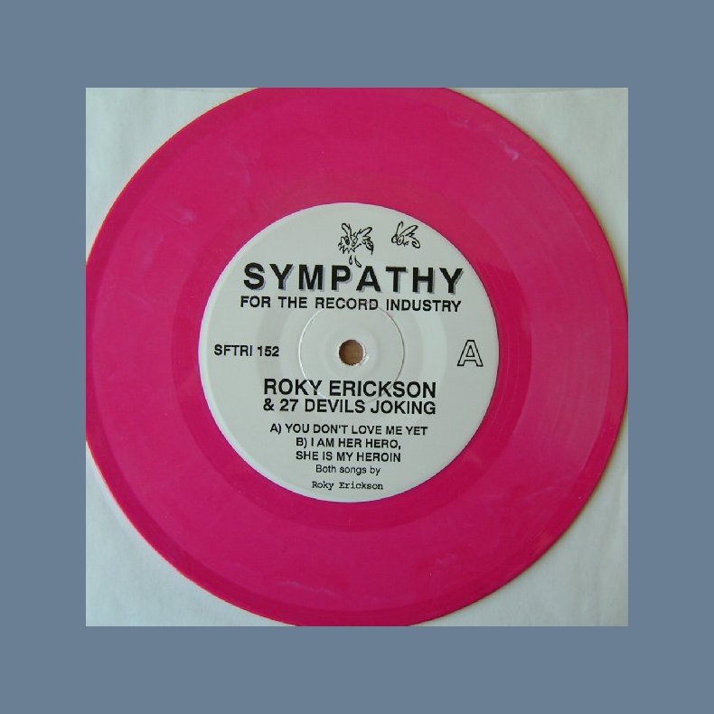 You Dont Love Me Yet - 1990 US pressed 2-track Marbled Pink 7" Single