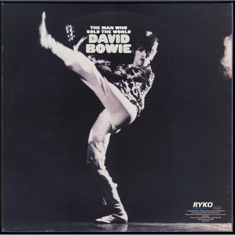 The Man Who Sold The World - 1990 US 'Sound + Vision' Limited Edition Audiophile Clear Vinyl 2LP Set