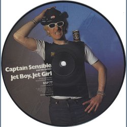 Wait For The Blackout - 1982 UK pressed 2-track Picture Disc 7" Split-Single