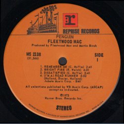 Penguin - Original 1973 US 9-track LP Issue