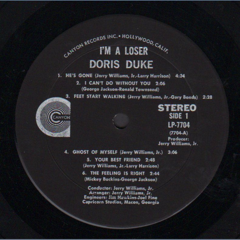 I'm A Loser - 1970 US 12-track LP Issue