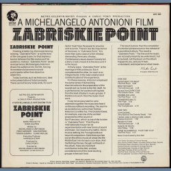 Zabriskie Point - 1970 German Pressed 11-track Vinyl LP