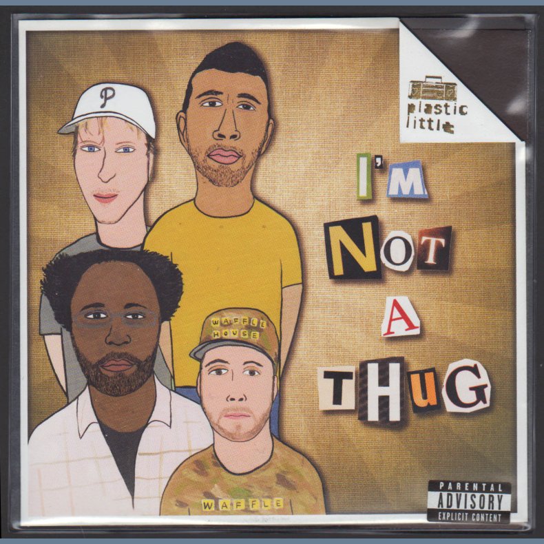 I'm Not A Thug b/w Dopeness - 2007 UK pressed 2-track 7" Single