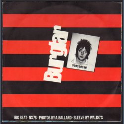 Smash It Up b/w Burglar - 1985 UK 2nd pressing 2-track 7" Single