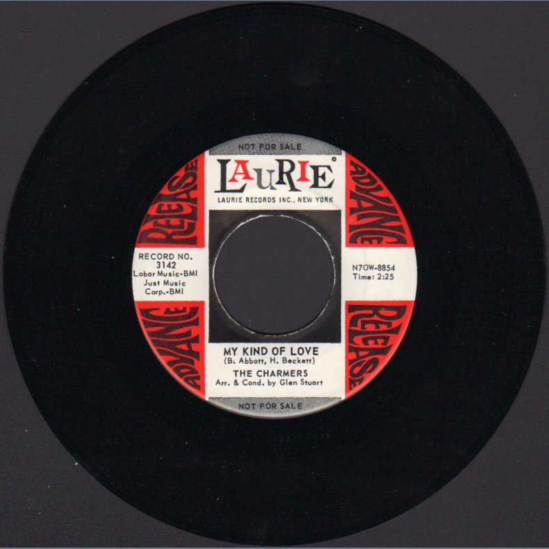 My Kind Of Love b/w Johnny - Original US Promotional Issue 2-track 7" Single