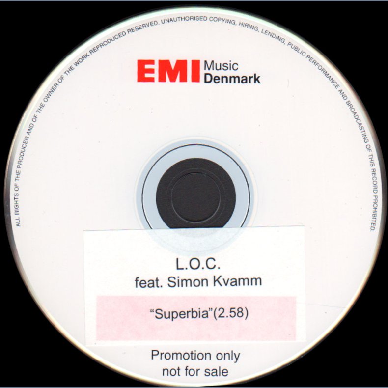 Superbia - Authentic 2008 1-track Promotional Issue CD Acetate