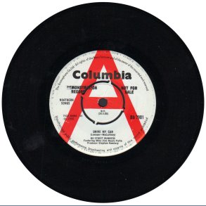 Drive My Car/So Very Woman - Original 1966 Promotional Issue 2-track 7