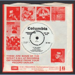 Drive My Car/So Very Woman - Original 1966 Promotional Issue 2-track 7" Single