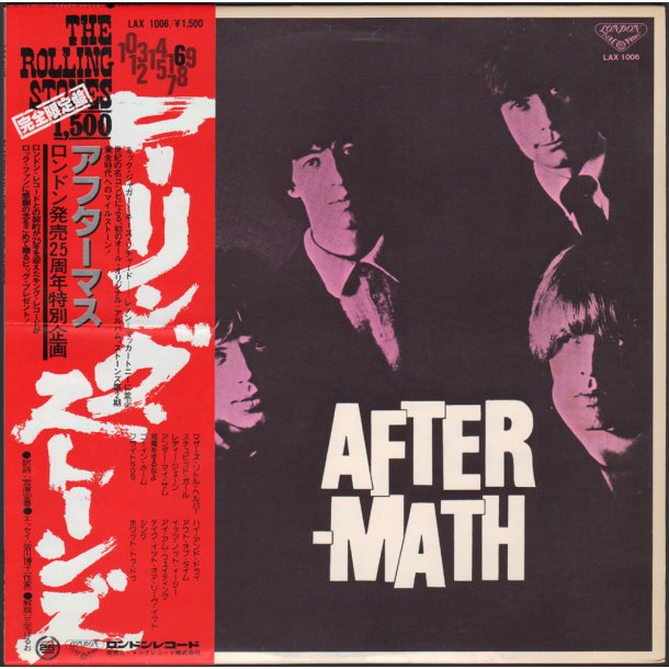 Aftermath - 1978 Japanese London label 14-track  Vinyl LP Issue