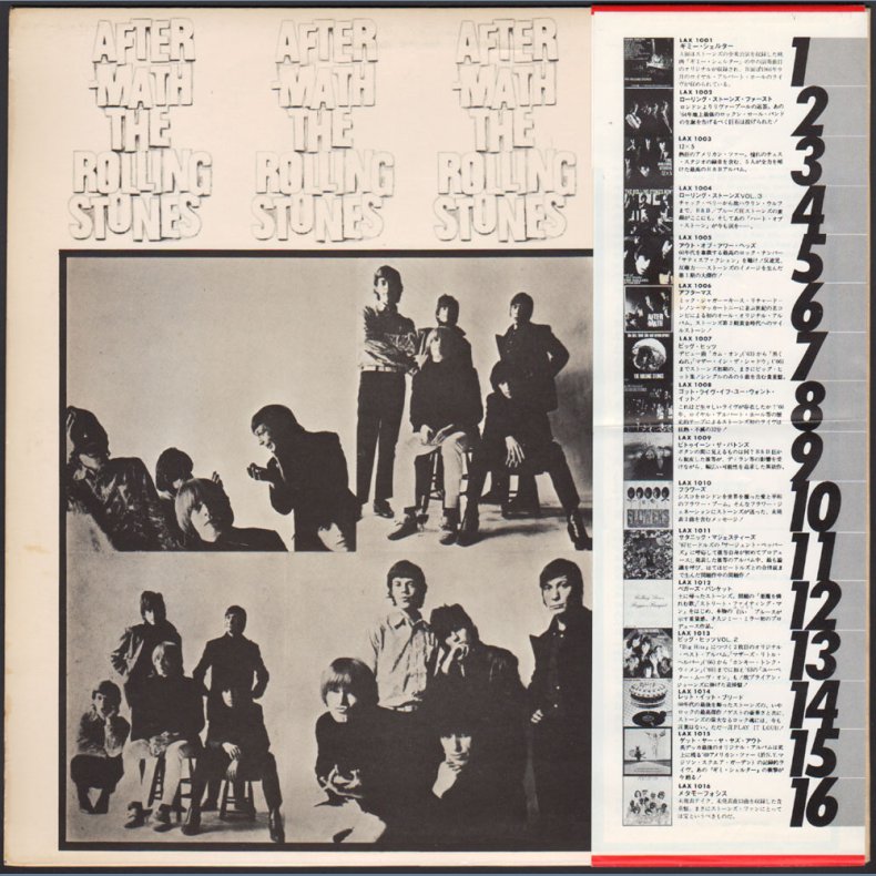 Aftermath - 1978 Japanese London label 14-track  Vinyl LP Issue
