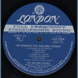 Aftermath - 1978 Japanese London label 14-track  Vinyl LP Issue