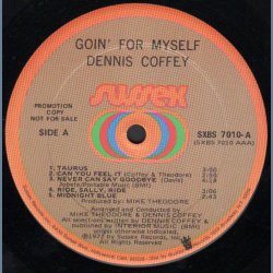 Goin' For Myself - 1972 US Sussex label 9-track Promotional issue LP