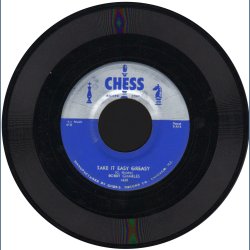 Time Will Tell b/w Take It Easy Greasy - Original 1956 Chess label 2-track 7" Single