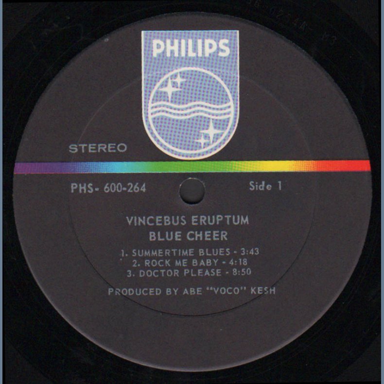 Vincebus Eruptum - Original 1968 US 6-track Stereo LP