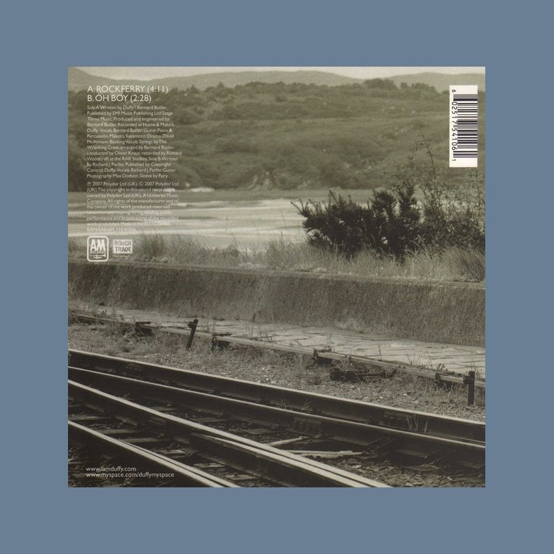 Rockferry b/w Oh Boy - 2007 UK pressed 2-track 7" Single