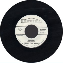 Night Time Girl b/w Lifetime - Original 1966 Promotional Issue 2-track 7" Single