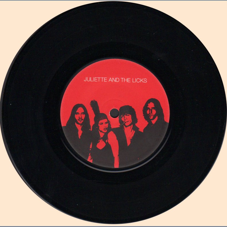 Hot Kiss b/w Inside The Cage - 2006 UK pressed 2-track 7" Single