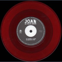 Eternal Flame b/w Broken Eyes - 2006 UK pressed 2-track clear red vinyl 7"