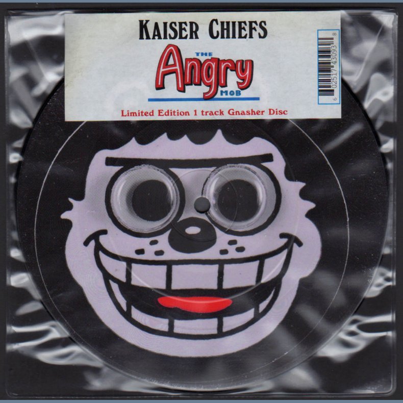 The Angry Mob - 2007 UK 1-track limited edition single-sided picture disc 7"