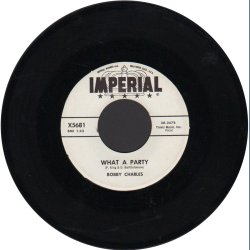 What A Party b/w I Just Want You - Original 1959 Promotional Issue 2-track 7" Single
