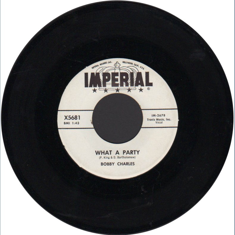 What A Party b/w I Just Want You - Original 1959 Promotional Issue 2-track 7" Single