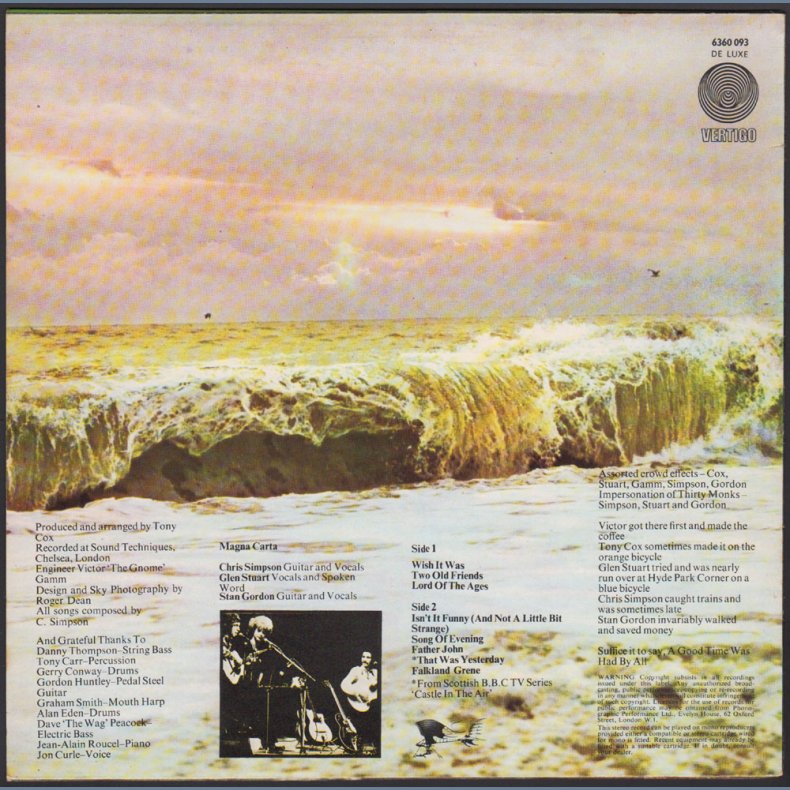 Lord Of The Ages - Original 1973 UK 8-track LP - Spaceship labels