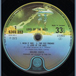 Lord Of The Ages - Original 1973 UK 8-track LP - Spaceship labels