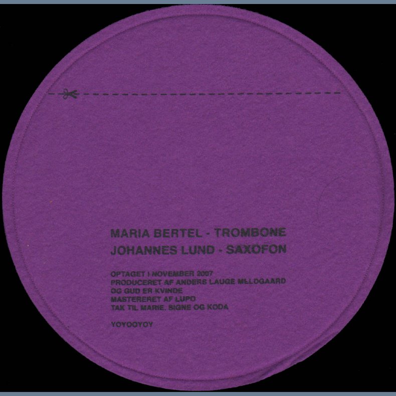 Gud Er Kvinde - 2008 Danish Yoyooyoy label 8-track 10" Album - Purple Cover