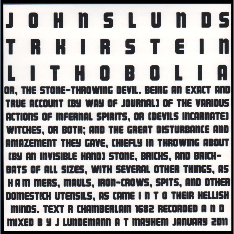 Lithobolia - 2011 Danish pressed 2-track 10" Single