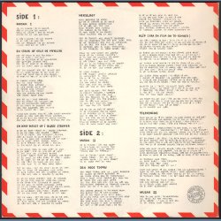 Musak - Original 1973 Danish 9-track LP incl. Insert