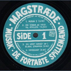 Musak - Original 1973 Danish 9-track LP incl. Insert