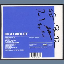 High Violet - 2010 European pressed 11-track CD Album - autographed