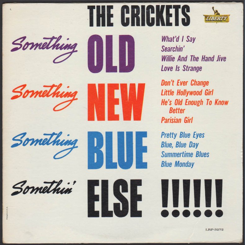 Something Old, Something New, Something Blue, Somethin' Else !!!!!! - Original 1964 Stereo LP