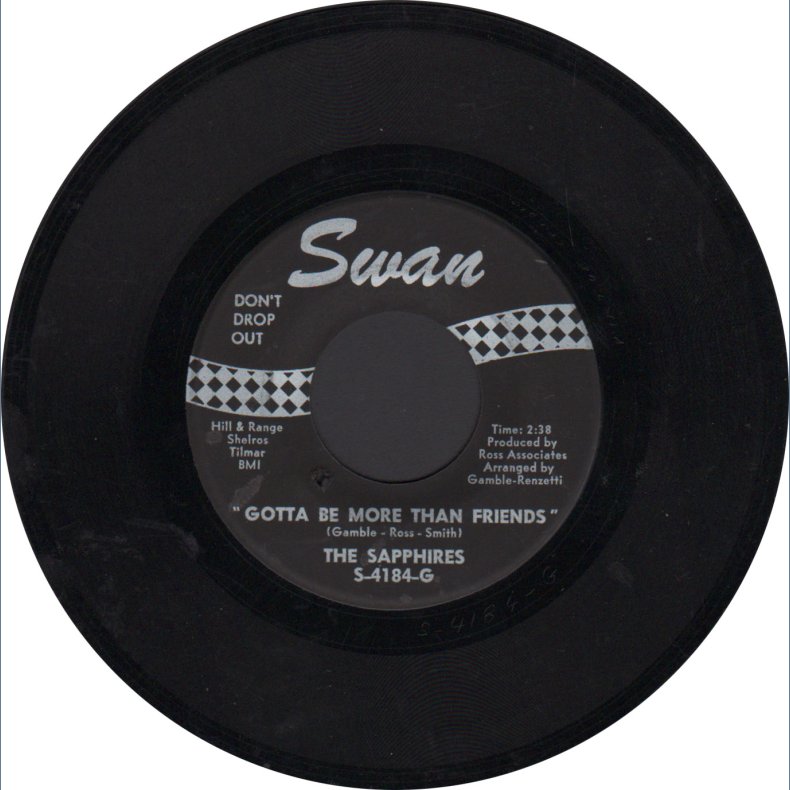 Gotta Be More Than Friends b/w Moulin Rouge (Where Is Your Heart) - Original 1964 2-track 7" Single