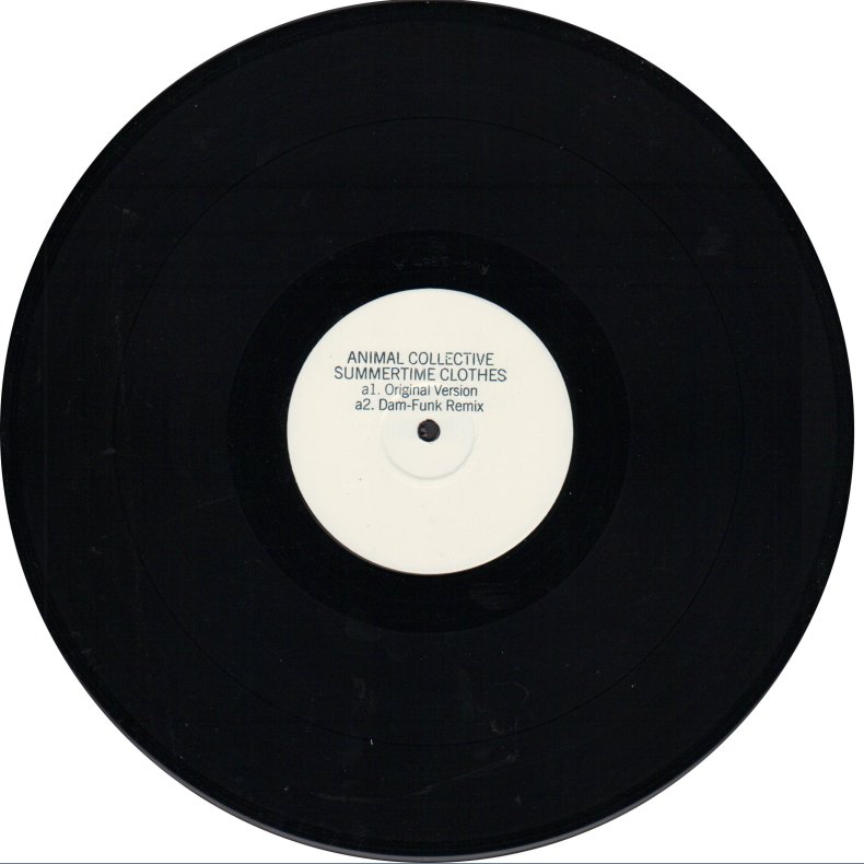 Summertime Clothes - 2009 UK 2-track Testpressing 12"