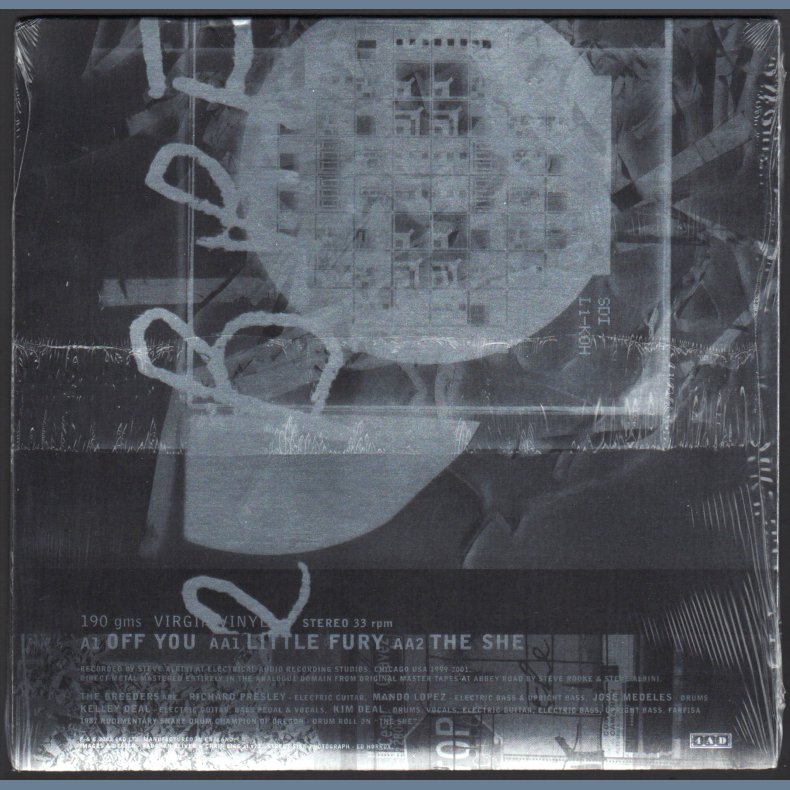 Off You 10" - 2002 UK 4AD label Limited Edition 10" - Still Sealed Copy