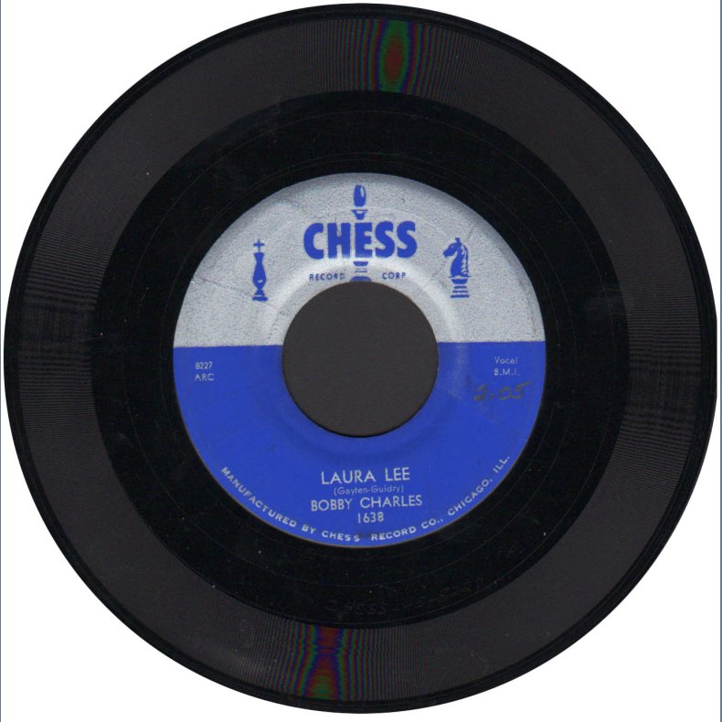 Laura Lee b/w No Use Knocking - Original 1956 Chess label 2-track 7" Single