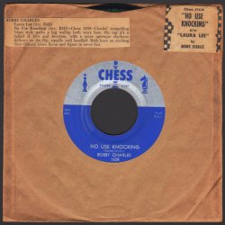 Laura Lee b/w No Use Knocking - Original 1956 Chess label 2-track 7" Single