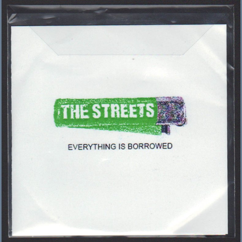 Everything Is Borrowed - 2008 UK 679/Warner Music 11-track CD Acetate 