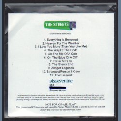 Everything Is Borrowed - 2008 UK 679/Warner Music 11-track CD Acetate 