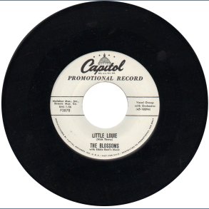 Little Louie b/w Have Faith In Me - Original 1958 Promotional Issue 2-track 7
