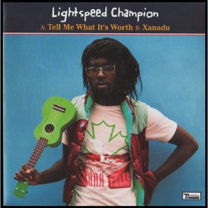 Tell Me What It's Worth b/w Xanadu - 2008 UK 2-track yellow vinyl 7