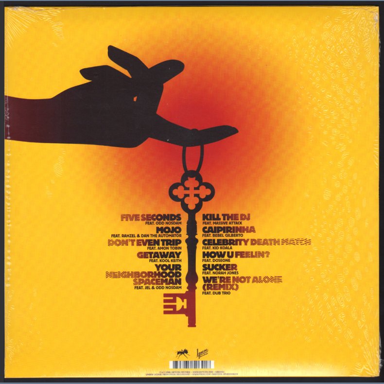 Peeping Tom - 2004 US Limited Edition  11-track Picture Disc LP