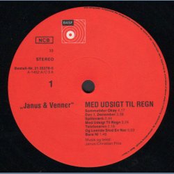 Med Udsigt Til Regn - 1973 German pressed Danish distributed 14-track LP