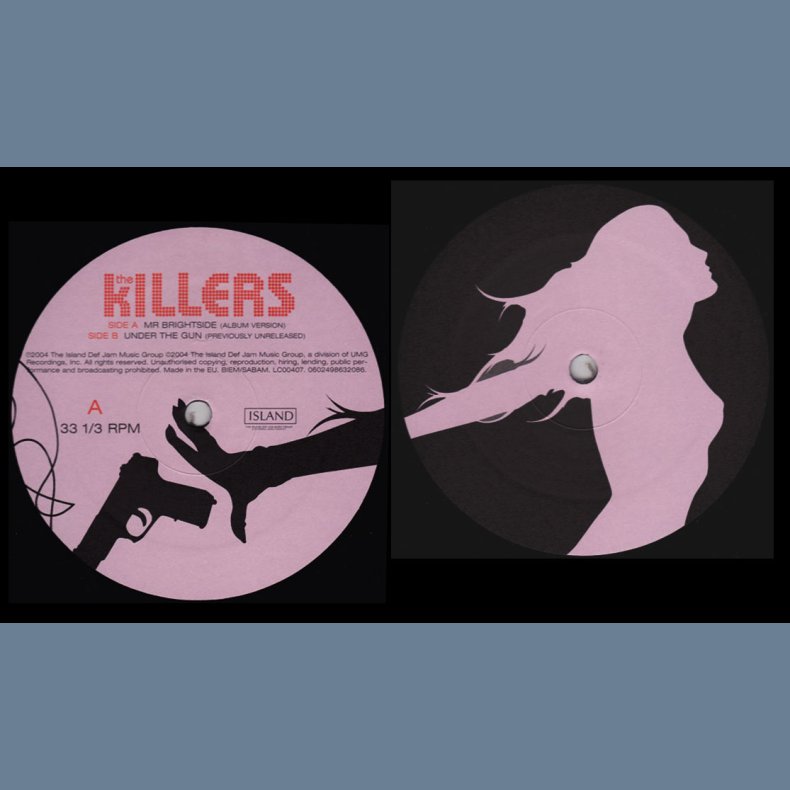 Mr. Brightside - 2004 European 2-track Promotional Issue 10" Single