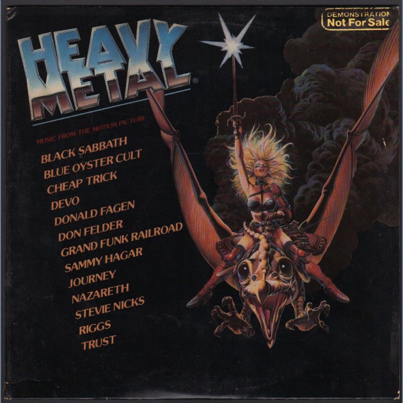 Heavy Metal - Music From The Motion Picture - 1981 US Promotional Issue 2LP